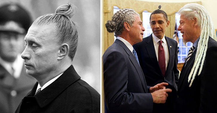 Coolest Ever Photo-shopped Images Of World Leaders 7