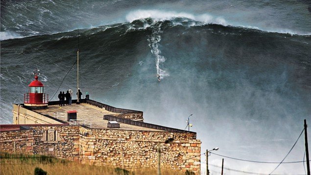 Garrett McNamara Breaks Big Wave World Record In Portugal