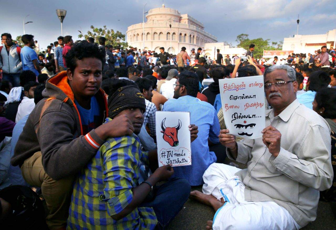 What was so unique about this Protest 1