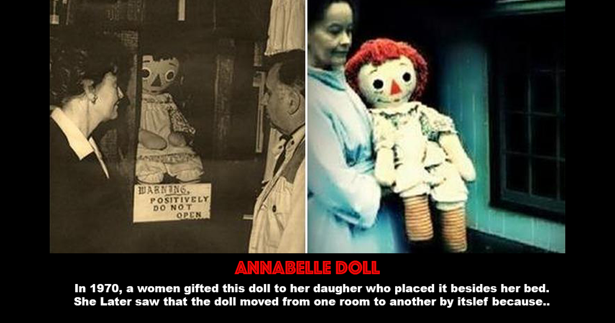 Real Life 8 Scary Dolls And Their History Will Not Let You Sleep Tonight!