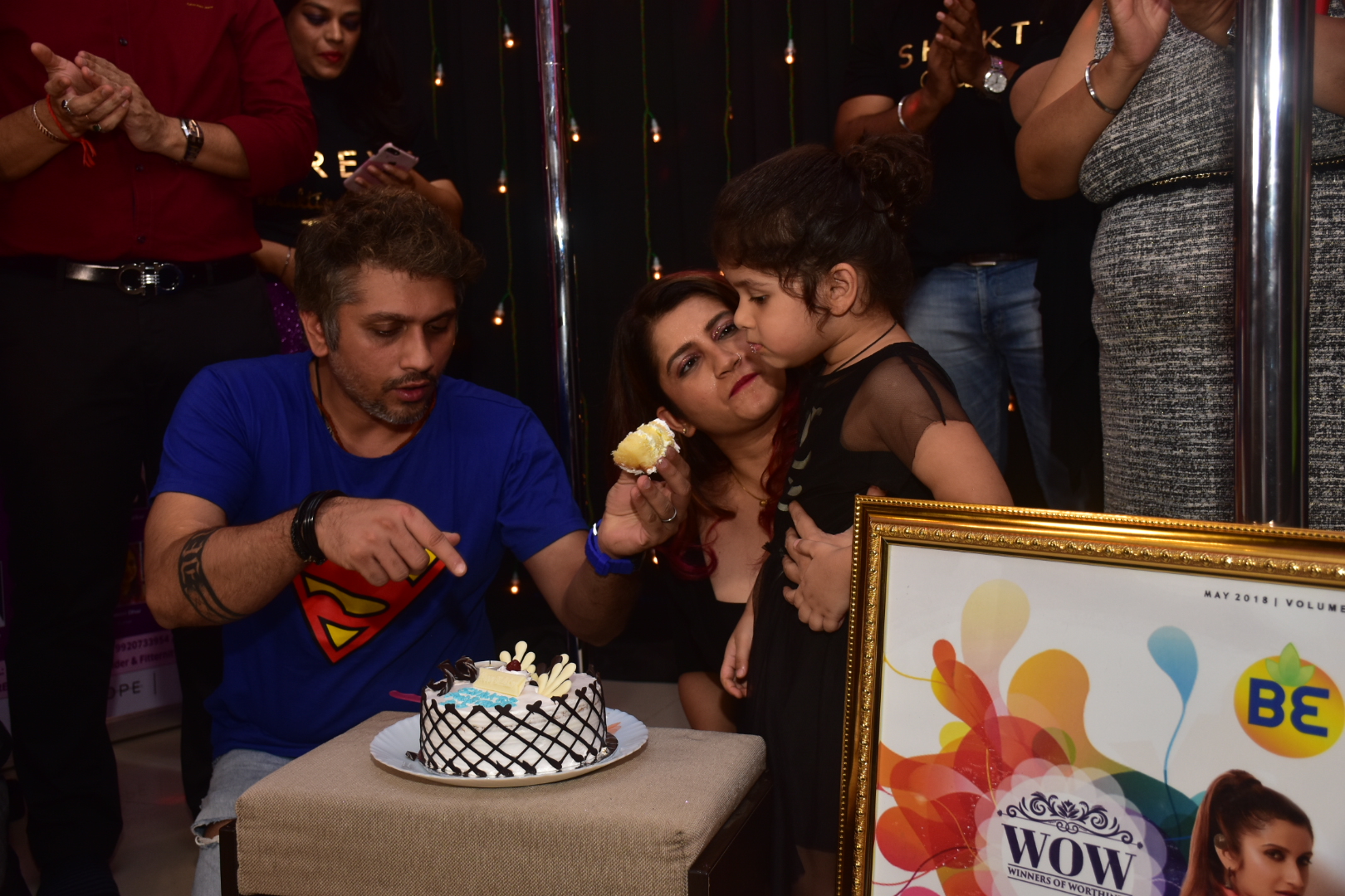 Mohit smilly Devi Suri at Smillys birthday 1