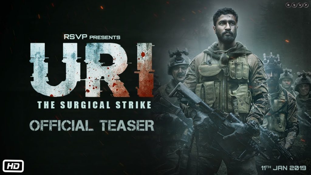 URI Official Teaser Starry Vicky Kaushal Yami Gautam Aditya Dhar 1