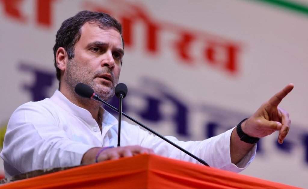 Choice between Gandhis India and Godses says Rahul 1