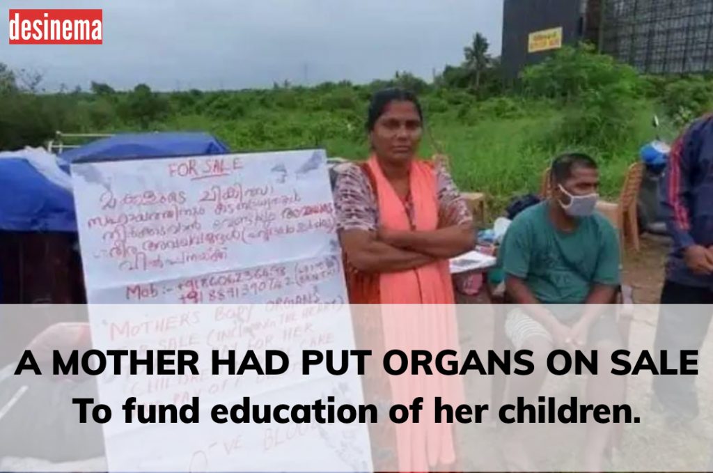 Organs put on Sale by a Mother in Distress 1