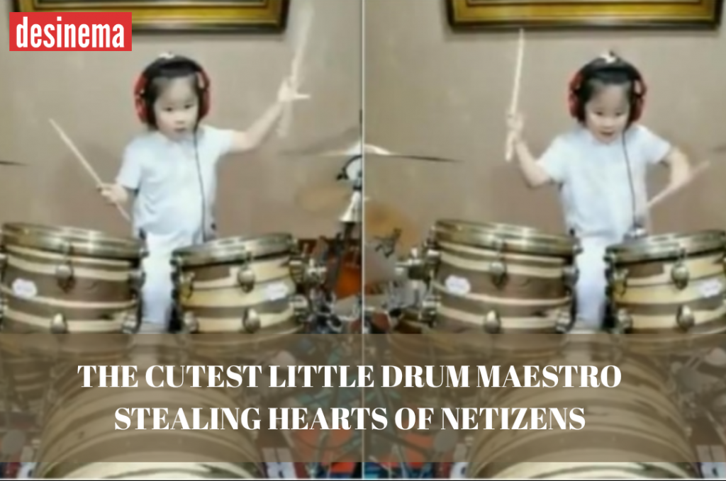 Amazing Video of 5 Year Old Girl Playing Drums Goes Viral 1