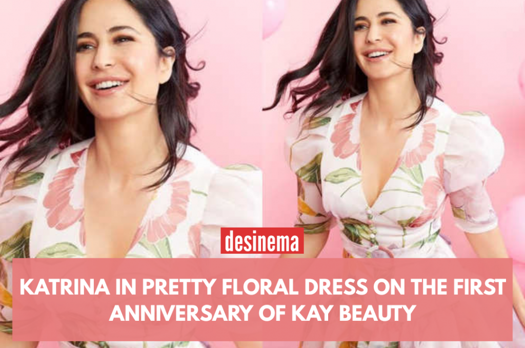 Katrina Kaif Picks Up A Pretty Floral Dress For Her First Business Anniversary 1