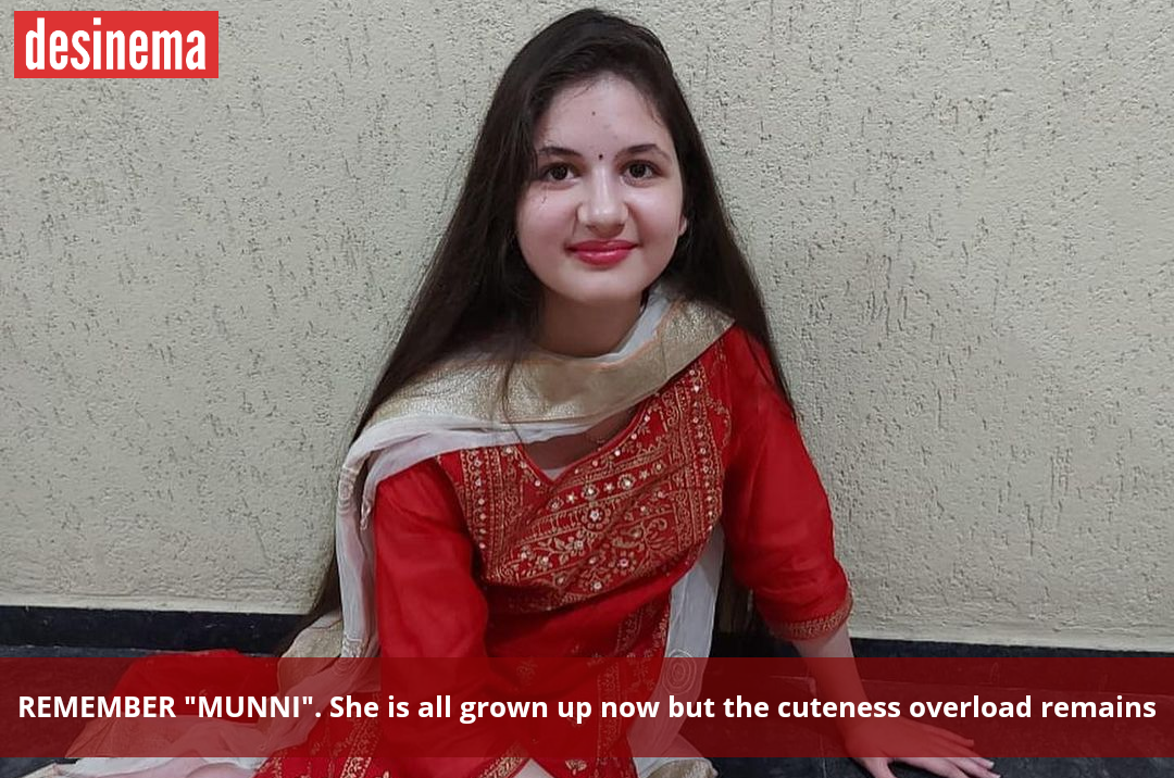 Harshaali Malhotra, the cute little Munni from Bajrangi Bhaijan has taken over the Internet yet again