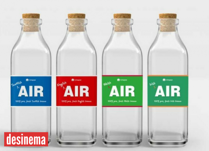 Desinema-A Company Is Selling ‘Pure Fresh Air From Any UK Location’ For Just ₹2,500 Per Bottle!