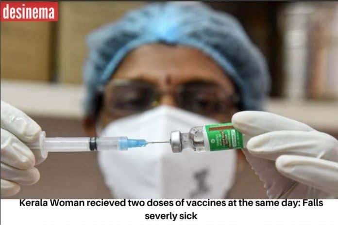 A-Kerala-Woman-received-COVID-19-vaccine-twice-and-got-severe-fever