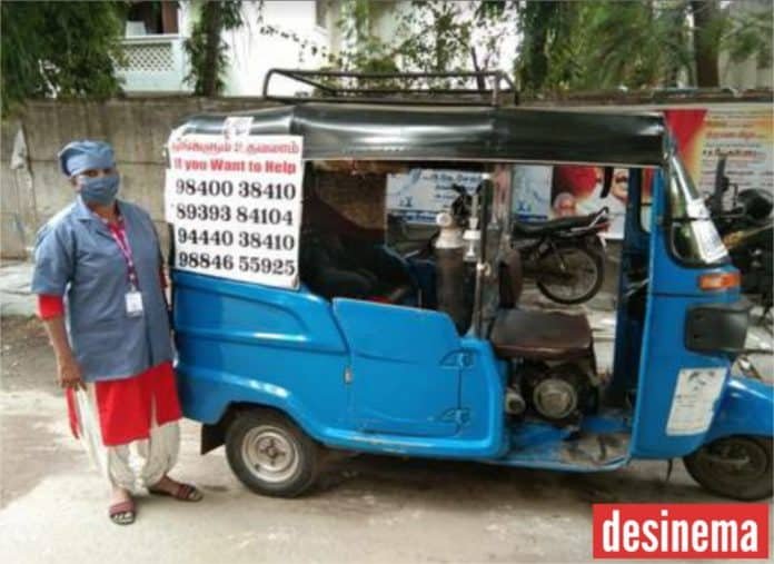 After Losing Mother to Covid, Chennai Woman’s ‘Oxygen Auto’ Saves Lives of 300 Patients