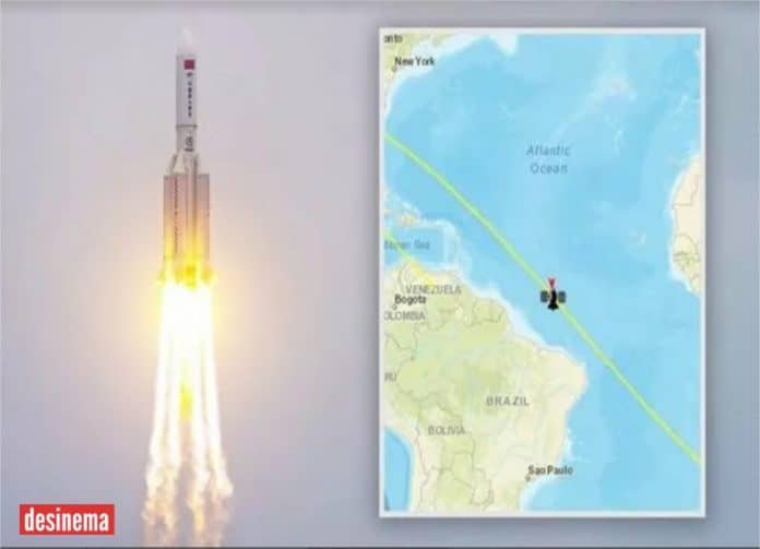 Out-of-control Chinese Rocket Is Falling Back To Earth