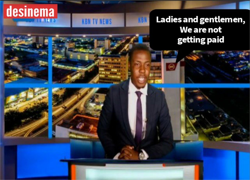 Frustrated Zambian news presenter interrupts live bulletin To Claim He ...