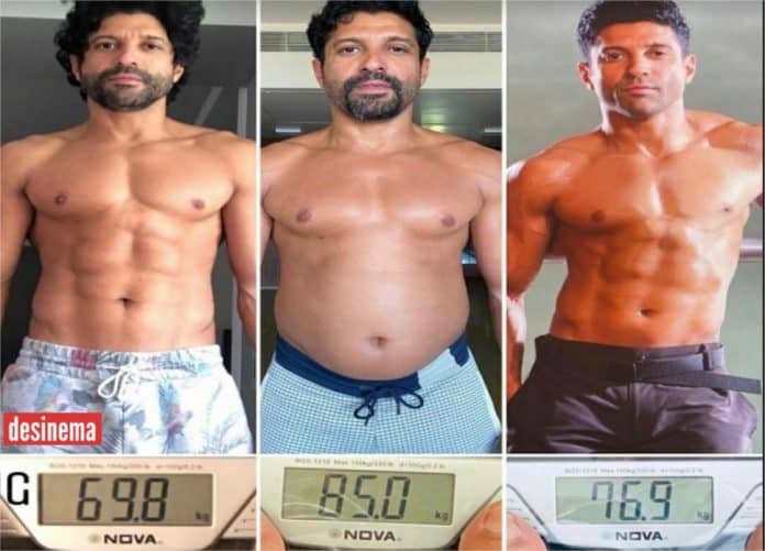 Farhan Akhtar went from 69 to 85 kg for Toofaan