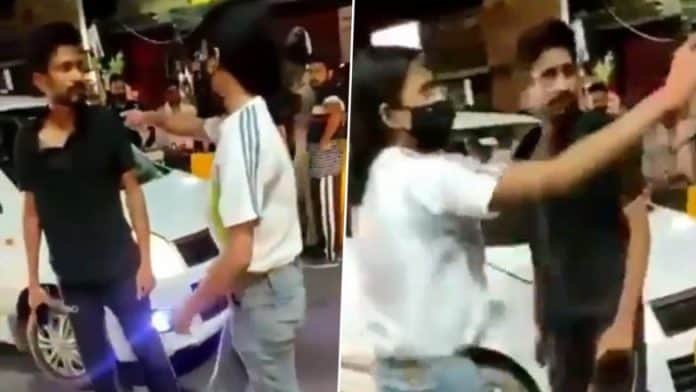 After Social Media Uproar FIR registered against Lucknow woman who thrashed cab driver in viral video