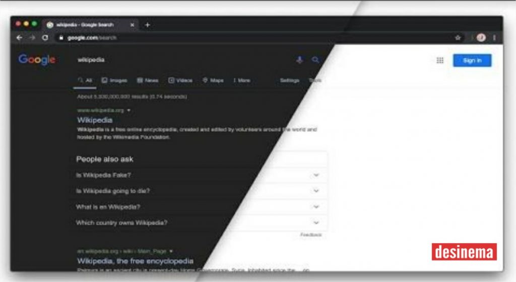 Google rolls out a dark theme for Search on desktop 1