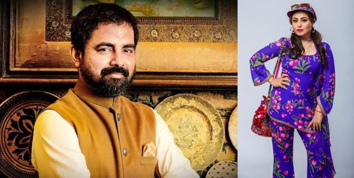 Rani Mukerji and Sabyasachi.