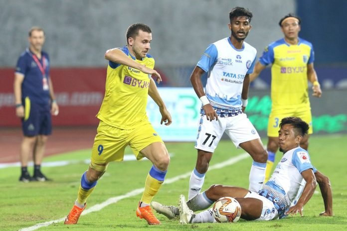 ISL-2021-22-Jamshedpur-FC-Kerala-Blasters-share-points