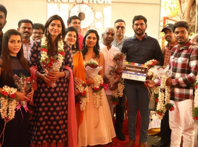 Work on thriller fill featuring 4 heroines begins with pooja
