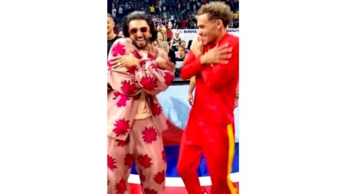 Ranveer-makes-NBA-star-Trae-Young-shake-a-leg-on-Gallan-Goodiyaan