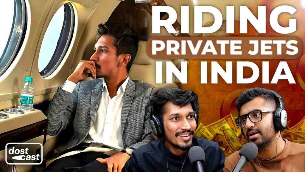 Himanshuagrawal - On Flying PRIVATE JETS - EARNING Crores ONLINE - Desinema