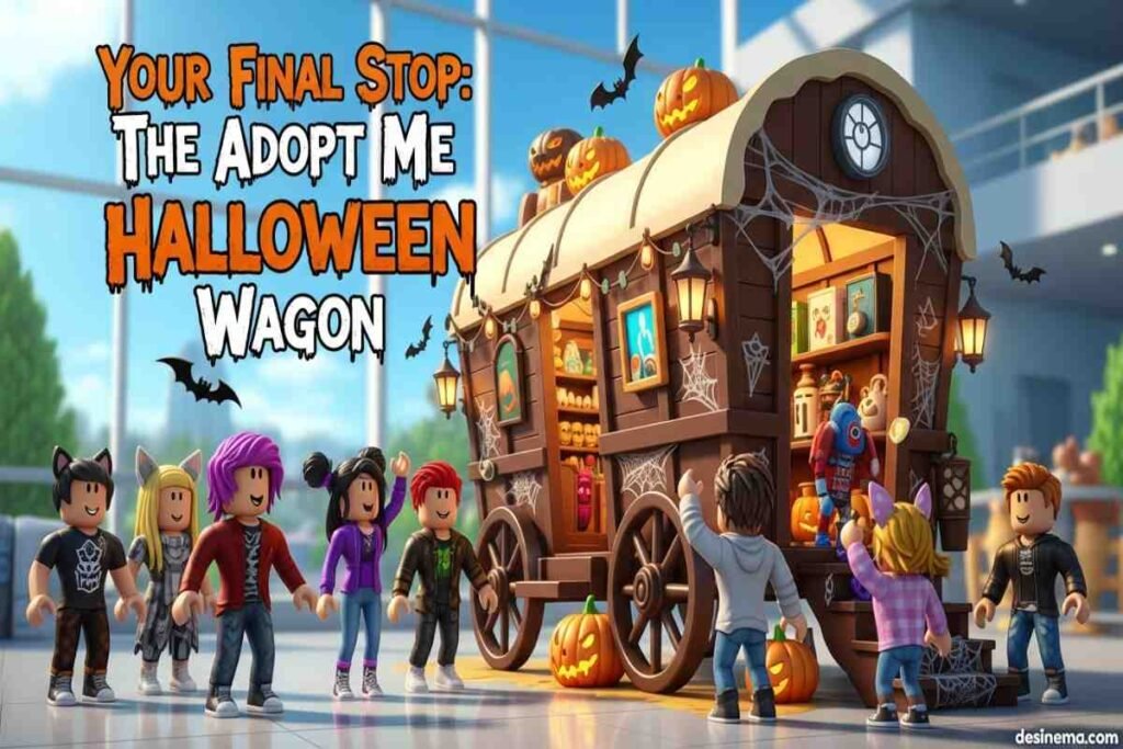 Adopt Me Halloween Wagon