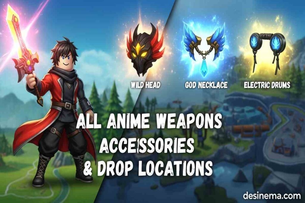 Best Anime Weapons Accessories Farming Spots December 2025 Anime Weapons Accessories