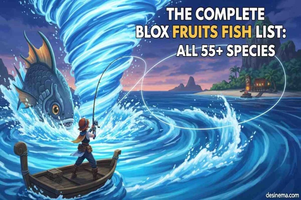 Blox Fruits fish list