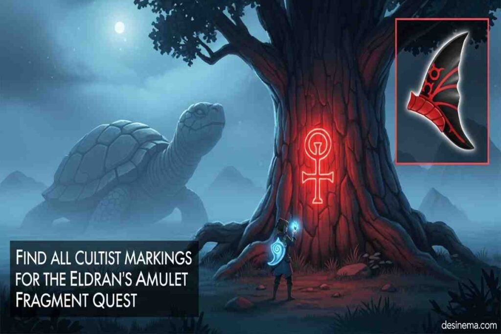 Eldran's Amulet Fragment Quest