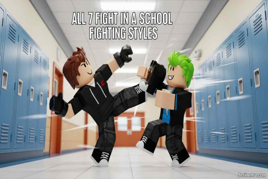 Fight in a School fighting styles