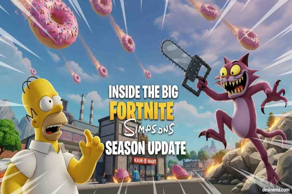 Fortnite Simpsons Season Update