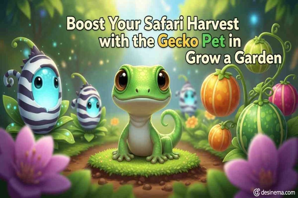 Gecko Pet Grow a Garden