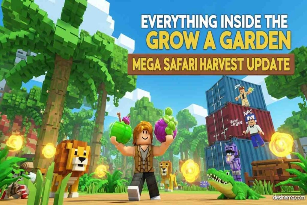 Grow a Garden Mega Safari Harvest Update December 2025: All Rewards Grow a Garden Mega Safari Harvest Update