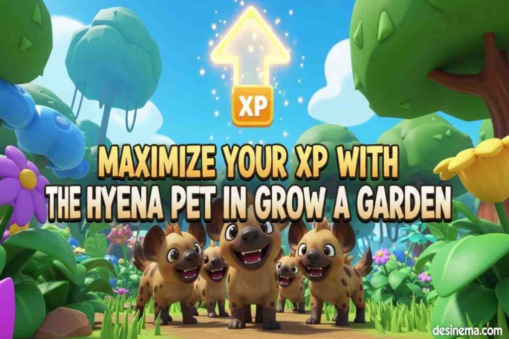 Hyena Pet Grow a Garden