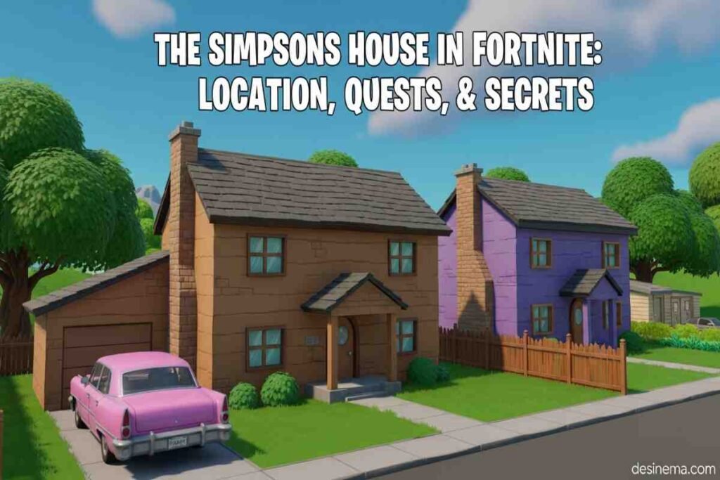 The Simpsons House in Fortnite