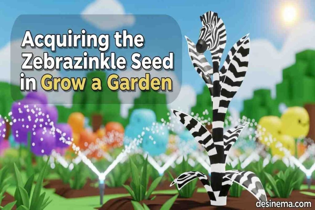 Zebrazinkle seed Grow a Garden