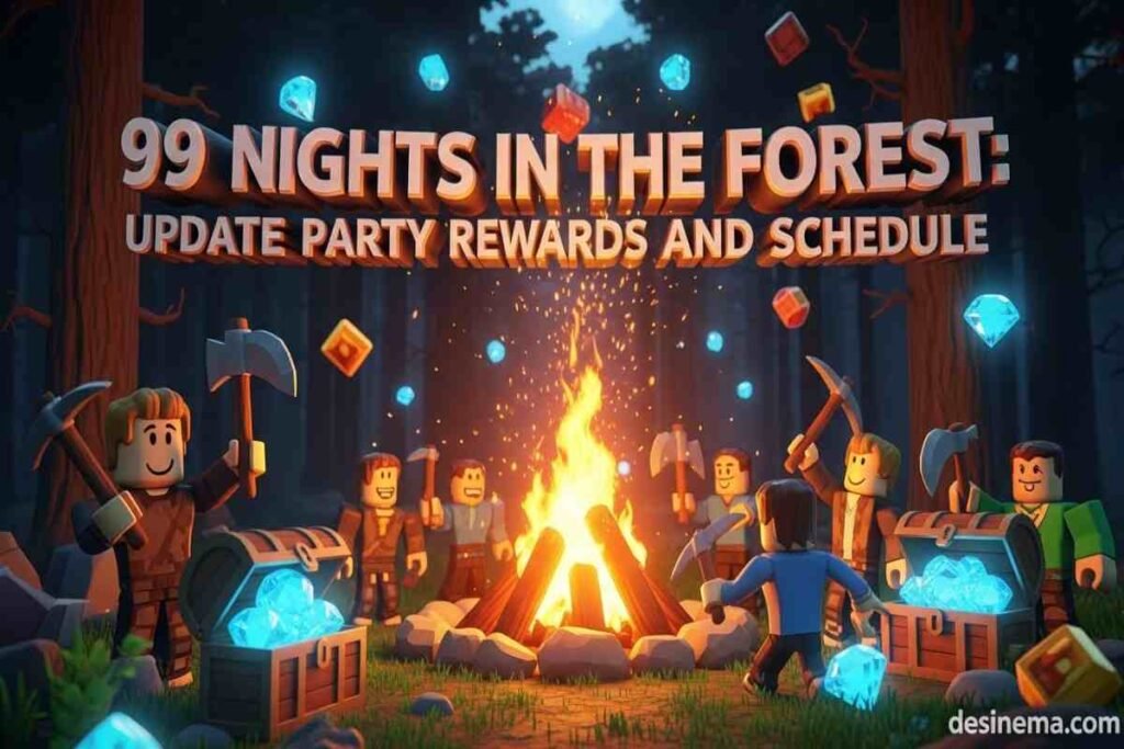99 Nights in the Forest Update Party