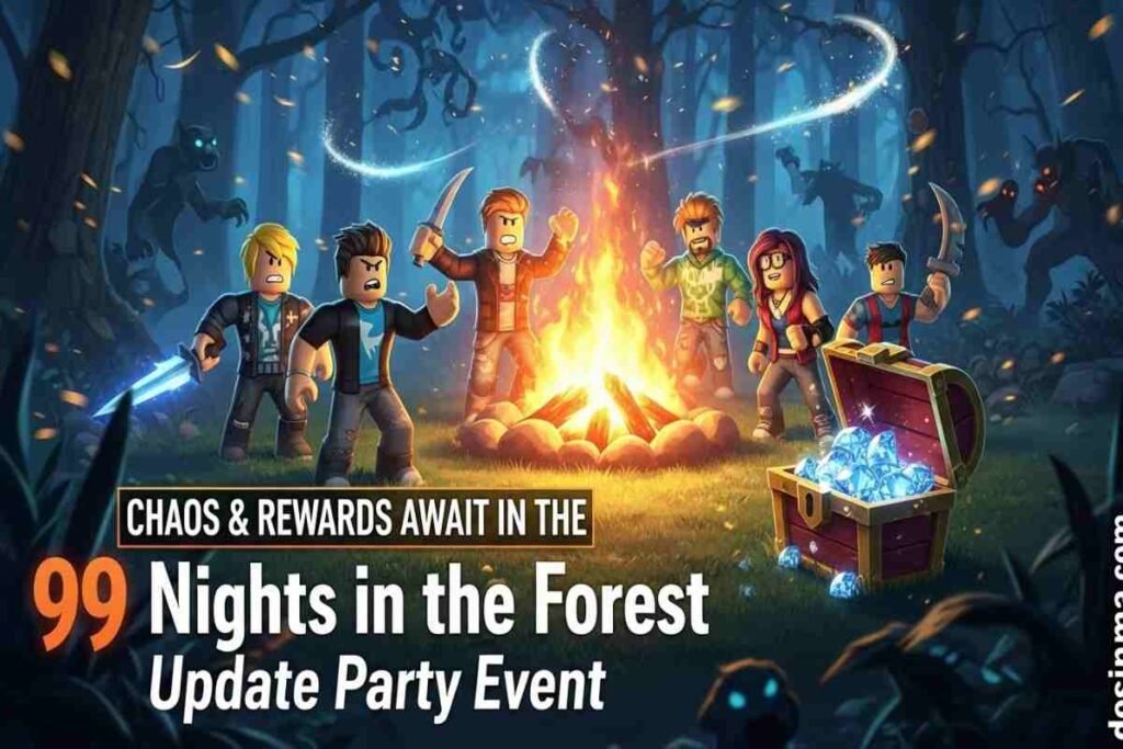 99 Nights in the Forest Update Party Event