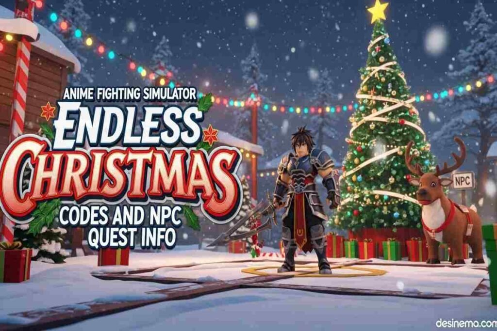 Anime Fighting Simulator Endless Christmas codes