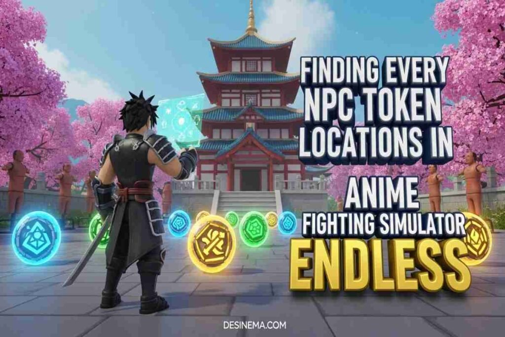 Anime Fighting Simulator Endless NPC Token Locations