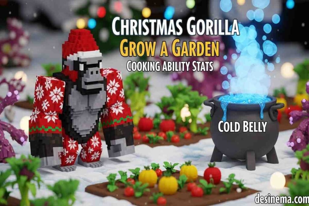 Christmas Gorilla Grow a Garden