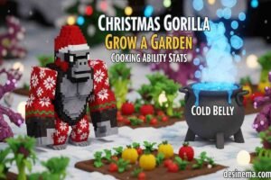 Christmas Gorilla Grow a Garden