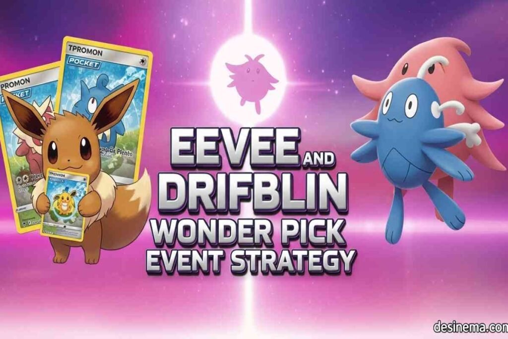 Pokemon TCG Pocket: Eevee and Drifblim Wonder Pick Event December 2025 Eevee and Drifblim Wonder Pick Event