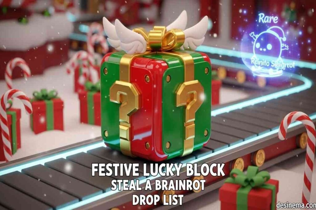 Festive Lucky Block Steal a Brainrot
