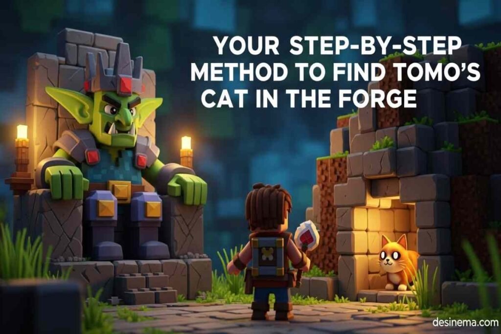 Find Tomo's Cat in The Forge