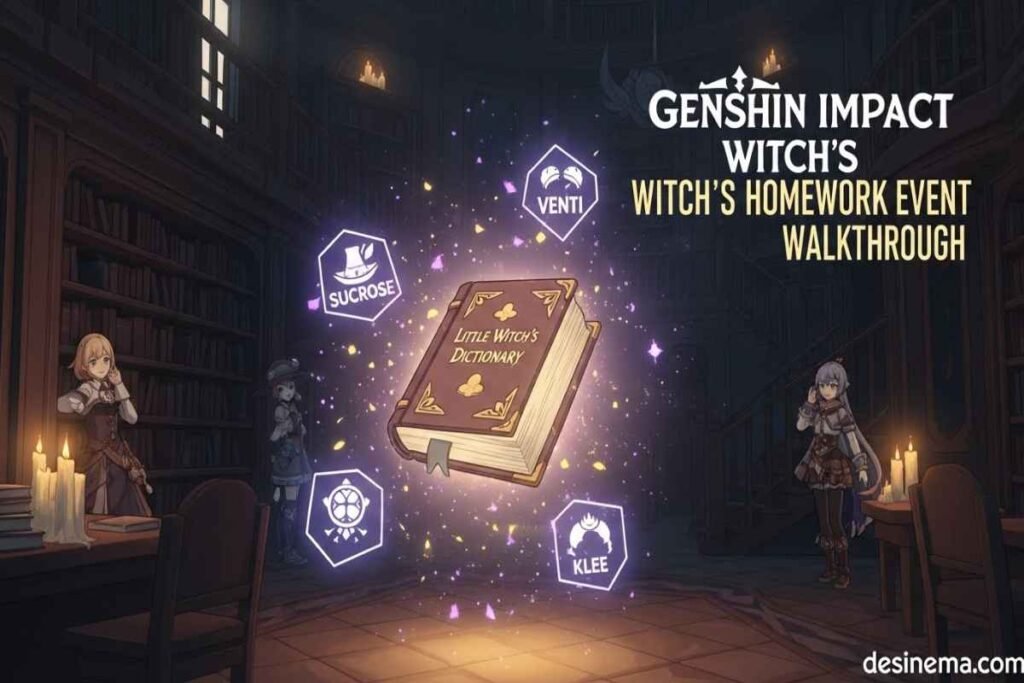 Genshin Impact Witch's Homework