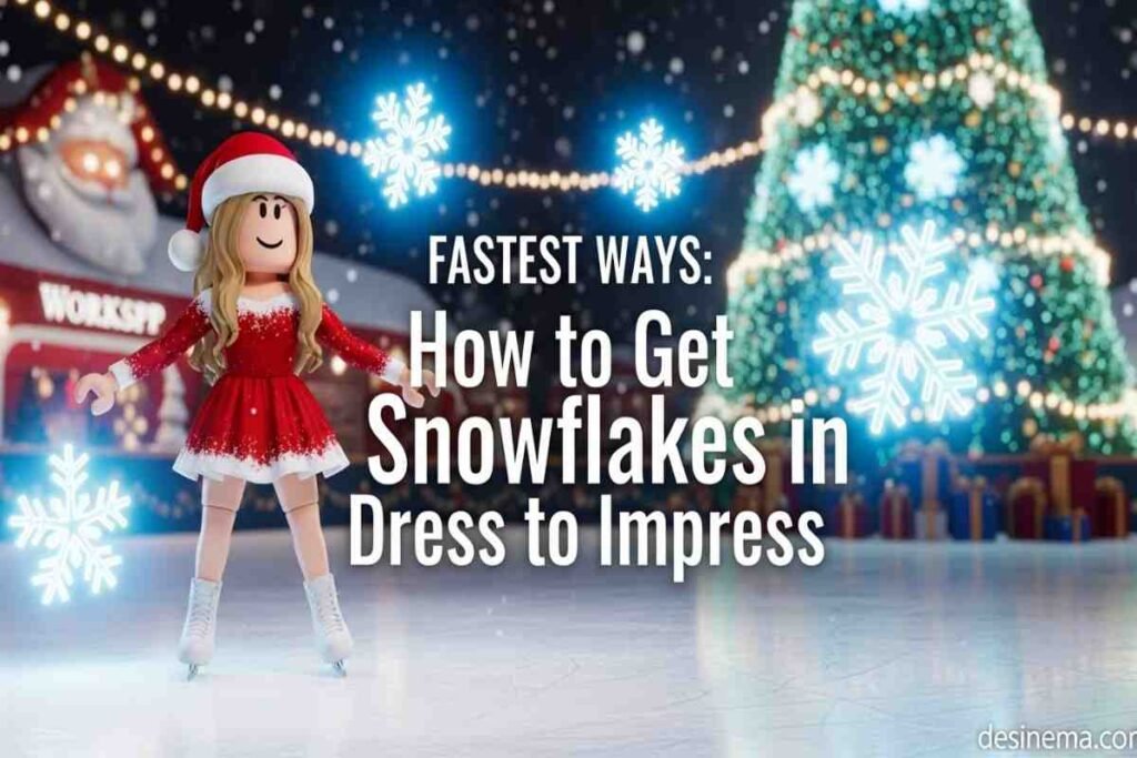 How to Get Snowflakes in Dress to Impress