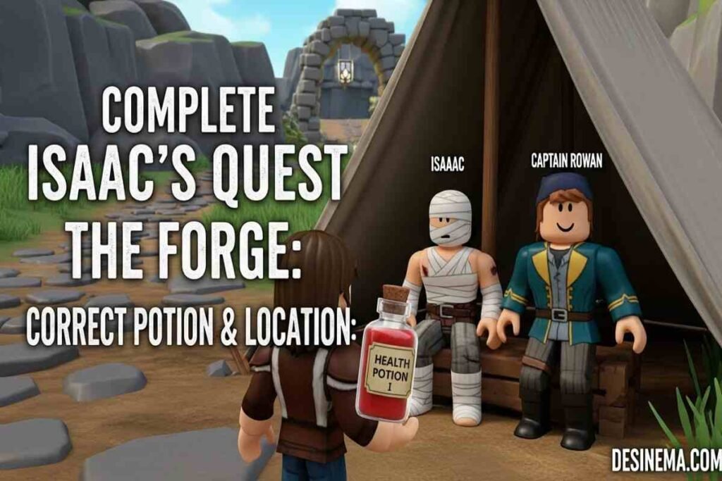 Isaac's Quest The Forge