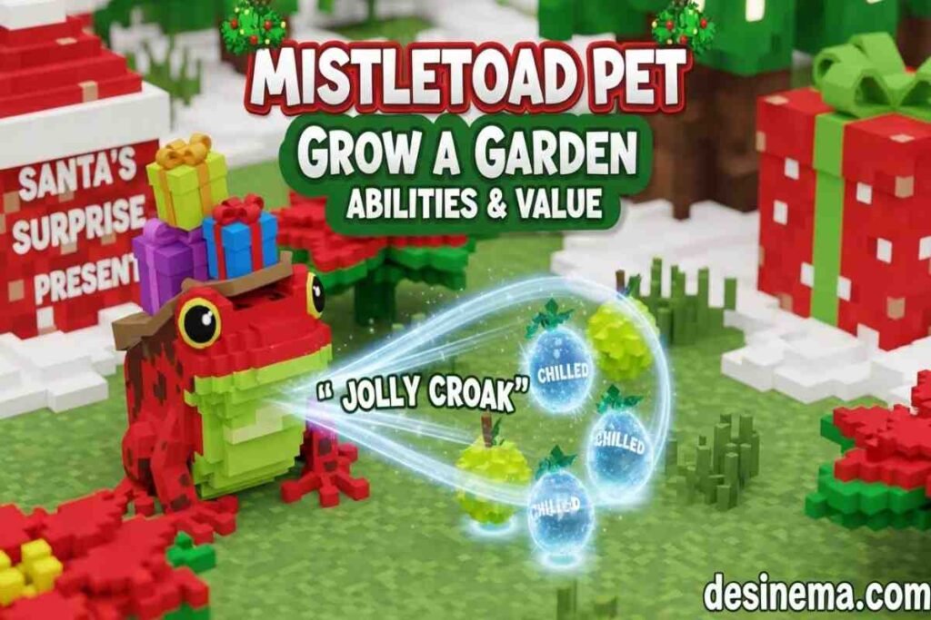 Mistletoad Pet Grow a Garden