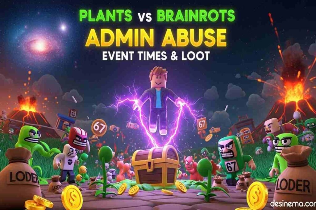 Plants vs Brainrots Admin Abuse