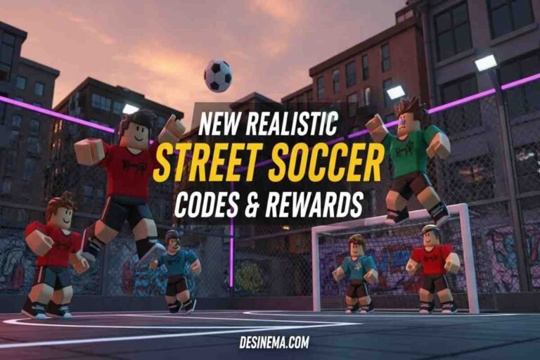 Realistic Street Soccer Codes List August 2026 - Free Coins